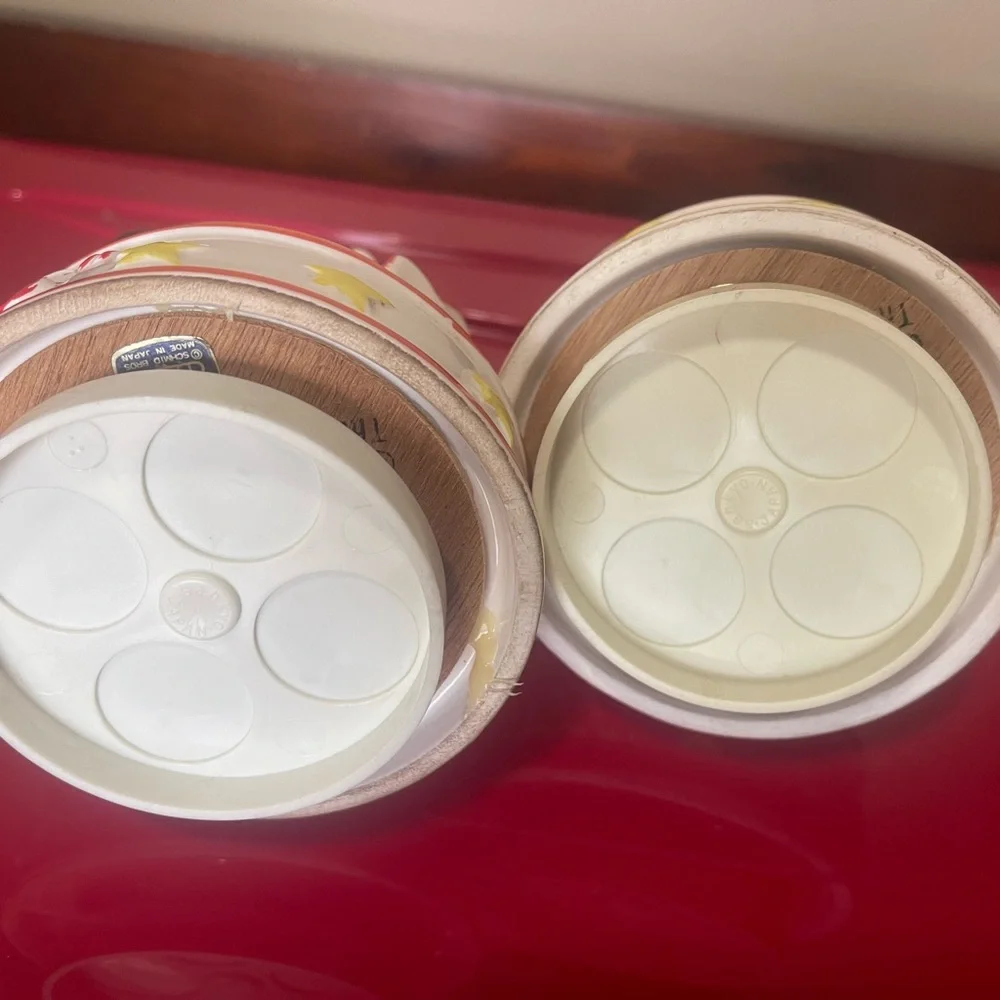 Set of 2 Vintage Patriotic Raggedy Ann Andy Wind up Musical Schmid Bros Japan - Picture 5 of 7